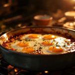 cottura uova alla pizzaiola