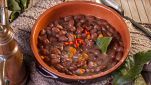 Zuppa di fagioli borlotti