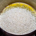 risotto speck radicchio e caciocavallo