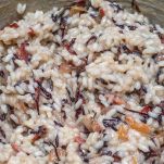 risotto speck radicchio e caciocavallo