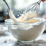 Lavorazione panna fresca