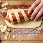 Preparazione del würstel