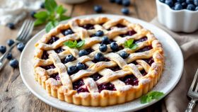 Crostata ricotta e marmellata