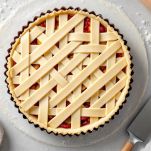 Crostata pronta per andare in forno