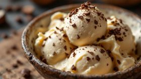 presentazione gelato alla stracciatella