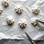 Creazione delle roselline di meringa