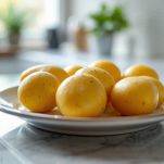 patate nel piatto per microonde