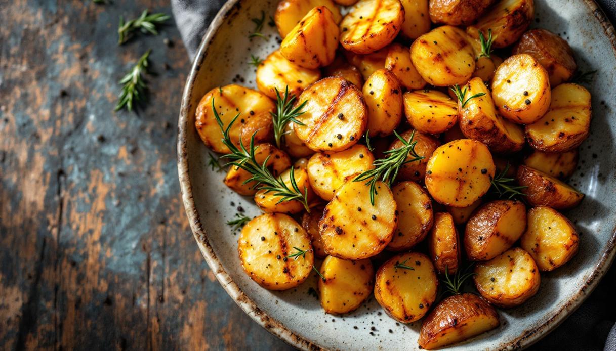 Patate alla griglia
