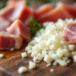 Prosciutto e cipolla