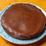 torta all'acqua e cioccolato
