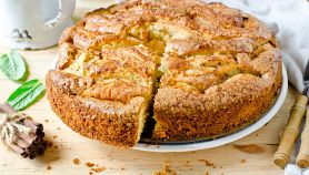 Torta pere e banane