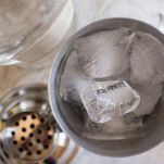 Giaccio nello shaker