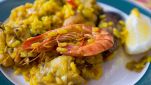 Risotto mantecato con mazzancolle e zafferano