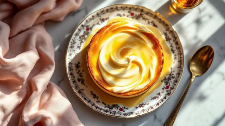 Dolce soffice con strato cremoso