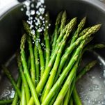 Lavate gli asparagi