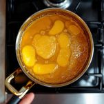 La scaldatura dell'olio