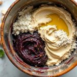 Crema con tahin e olio