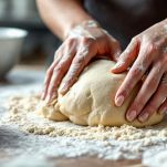 Impasto per i fiocchi di neve