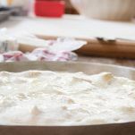 Focaccia ripiena cruda da cuocere