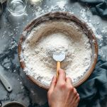 preparazione del pane fatto in casa