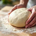 Lavorazione del pane fatto in casa