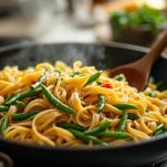 L'unione della pasta ai fagiolini