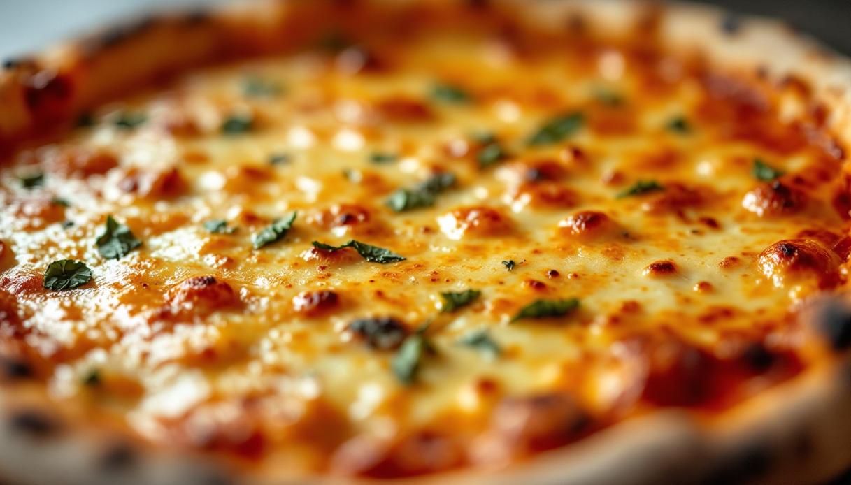 Pizza ai quattro formaggi