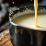 Crema di latte e formaggio