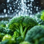 Lavaggio dei broccoli