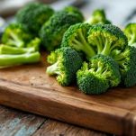 Porzionatura dei broccoli