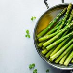 La cottura degli asparagi
