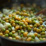 Piselli in ammollo