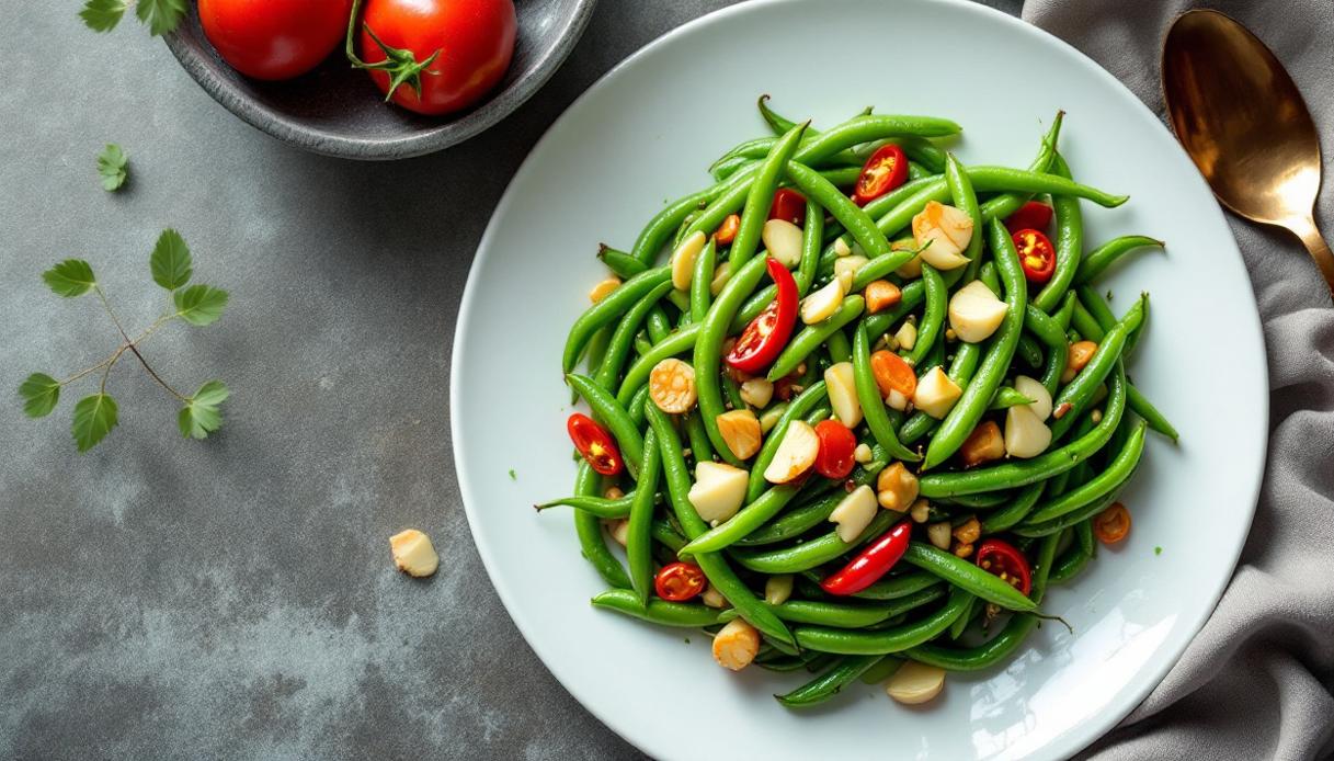 Fagiolini all'insalata
