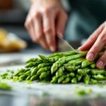 Asparagi in cottura