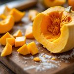 La pulizia della zucca