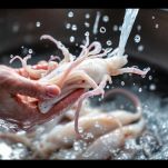 Pulizia dei calamari