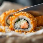 futomaki fritto da tagliare