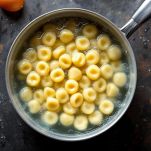 Cottura degli gnocchi in acqua