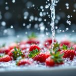 Frullatura delle fragole