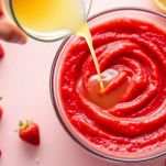 Composto omogeneo pronto per il congelamento.