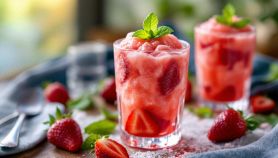 Granita di fragole