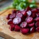 Preparazione delle barbabietole