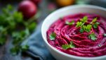 Hummus di barbabietole