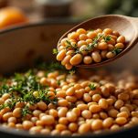 Insalata di fagioli e funghi