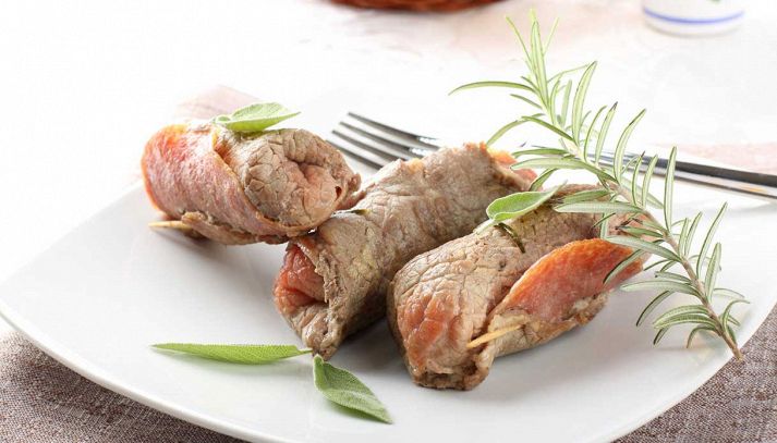 Involtini di roast beef