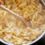 Lessare le farfalle al dente