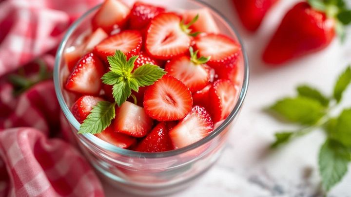 Fragole, zucchero e limone: il dessert più semplice che c'è