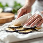 asciugate le melanzane