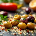 Condimento delle olive
