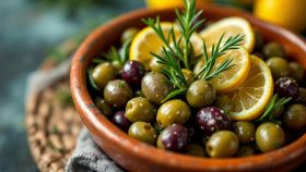 Olive schiacciate